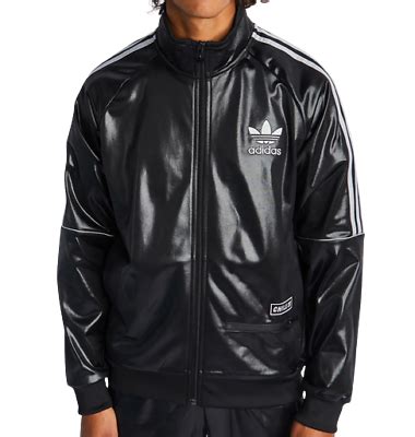 adidas chile jacke schwarz|adidas Originals Men's Chile 20 Sport Track Jacket.